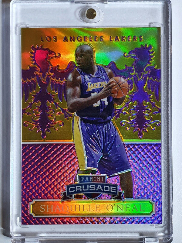 2014 Panini Excalibur Shaquille O'Neal #132 PURPLE /75 Prizm - Ready to Grade