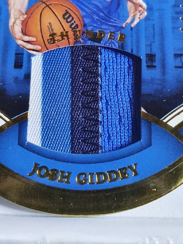 2021 Crown Royale Josh Giddey Rookie PRIME #PATCH /25 GOLD Die Cut - Rare