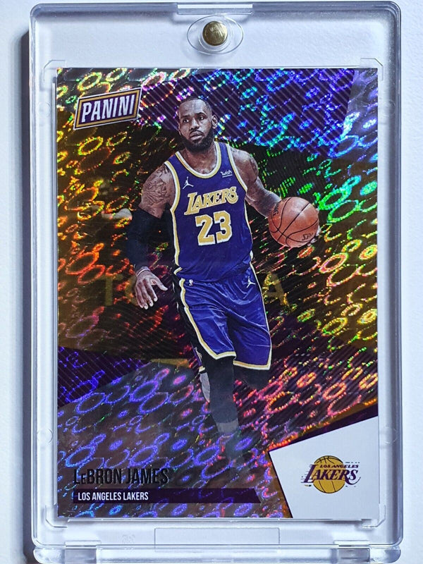 2021 Panini LeBron James #16 SONIC DISCS Holo /25 - Ready to Grade