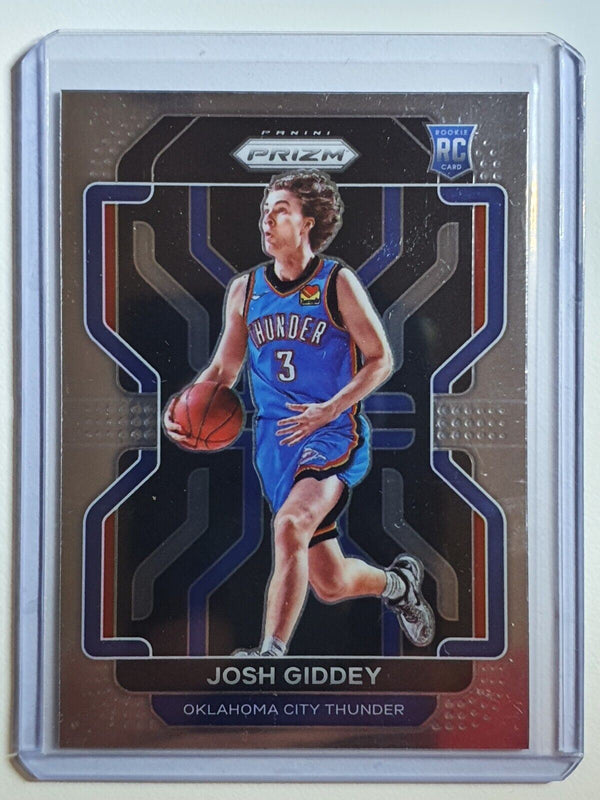 2021 Panini Prizm Josh Giddey LOT OF 2 Rookie #301 #7 RC - Ready to Grade