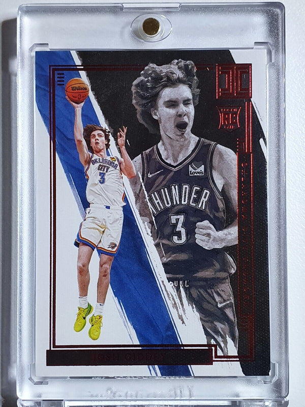2021 Panini Impeccable Josh Giddey Rookie #85 RED Edition - Ready to Grade