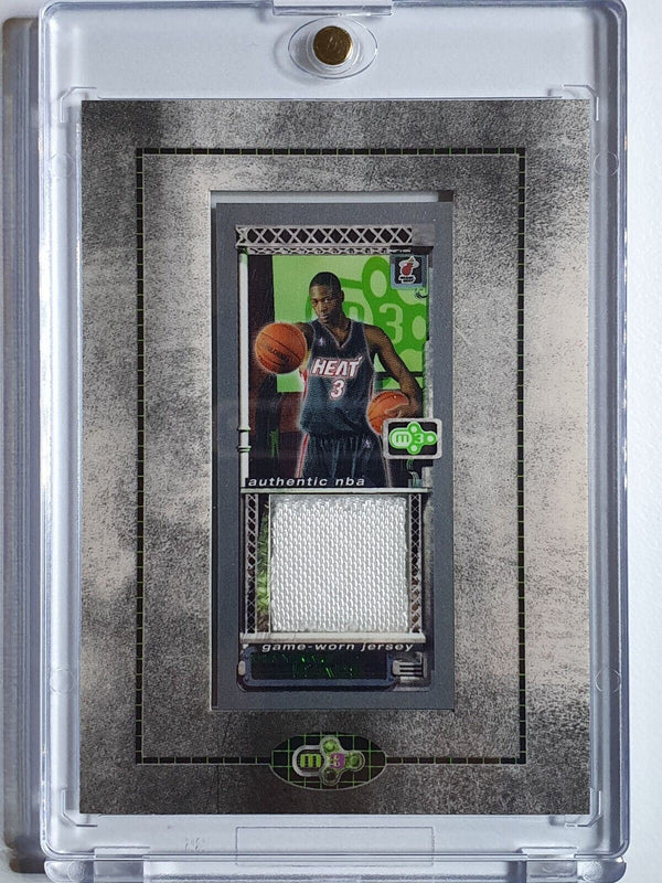 2003 Topps Matrix Dwyane Wade Rookie #PATCH Game Worn Jersey - Rare