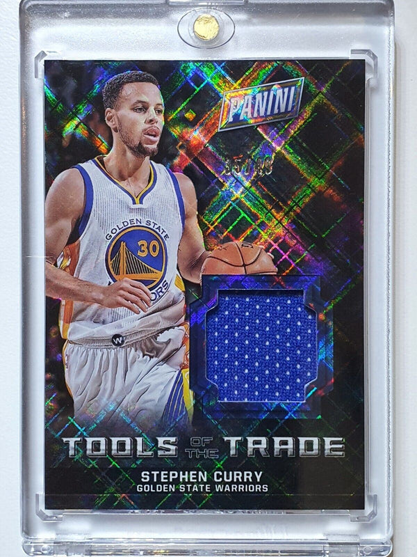 2016 Panini National Stephen Curry #PATCH DIAMOND AWE /49 - Rare