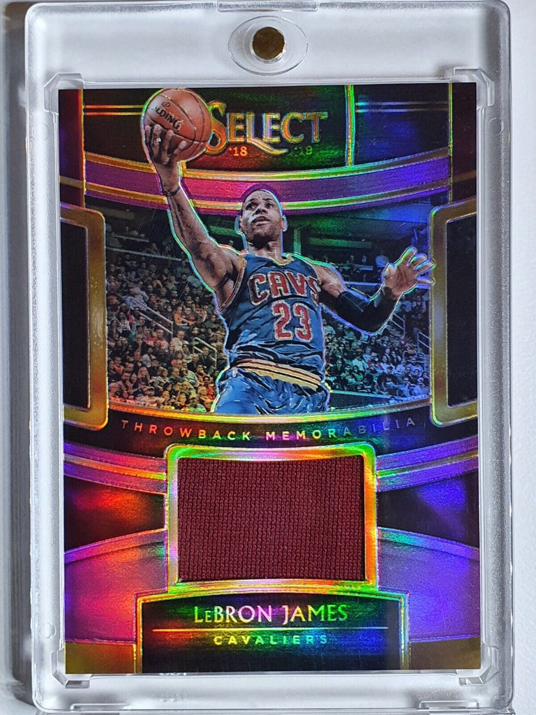 Lebron James Select /99 Jersey Card | fitwellbathfitting.com