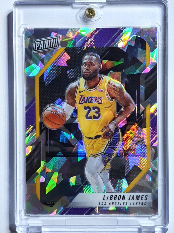 2022 Panini National VIP Lebron James #38 CRACKED ICE /99 Holo - Rare