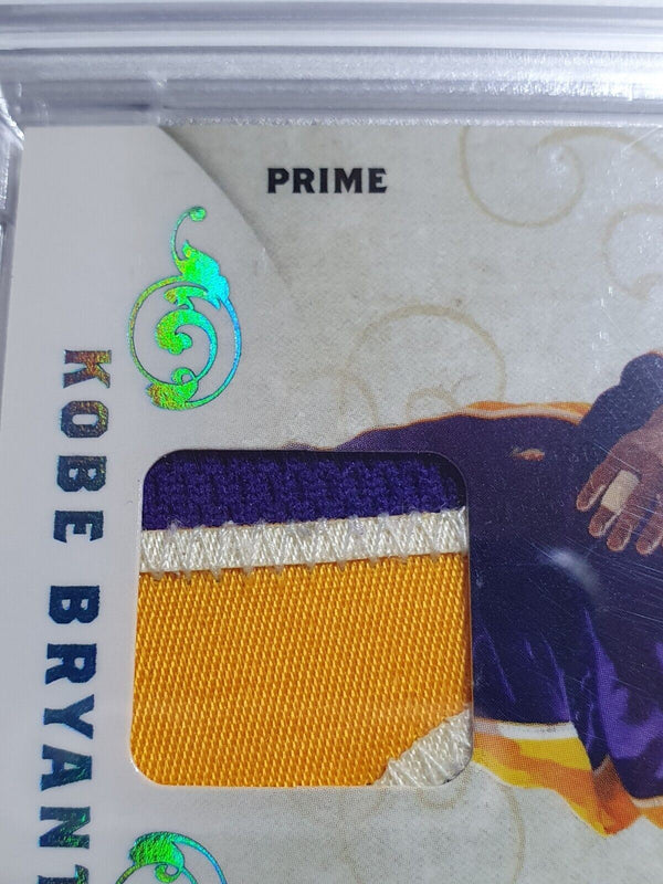 2009 National Treasures Kobe Bryant PRIME #PATCH /25 Jersey - PSA 9 (POP 1)