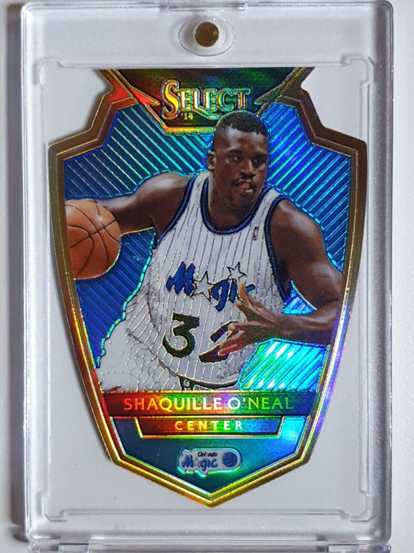 2014 Select Shaquille O'Neal #174 LIGHT BLUE /199 Prizm Premier Die-Cut - Rare