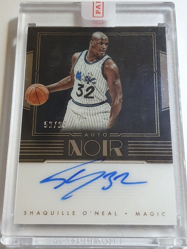 2017 Noir Shaquille O'Neal AUTO /99 On Card Autograph - Panini Sealed