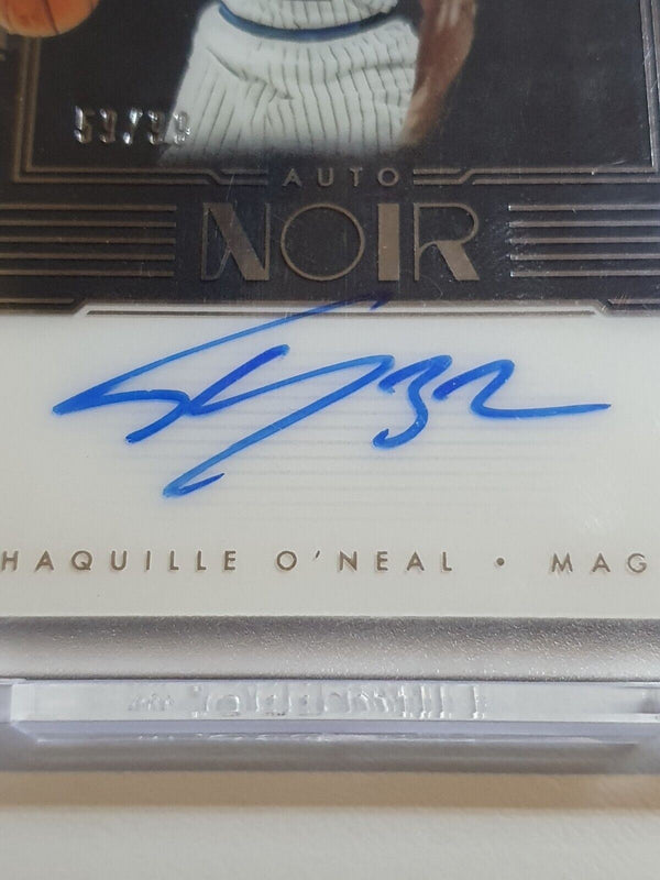 2017 Noir Shaquille O'Neal AUTO /99 On Card Autograph - Panini Sealed