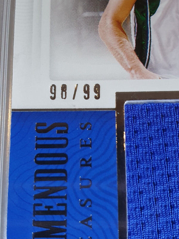 2021 National Treasures Luka Doncic #PATCH /99 Large Game Worn Jersey - Rare