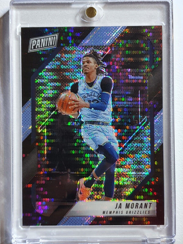 2022 Panini National Ja Morant #33 BLACK PULSAR /5 HOLO - Ready to Grade