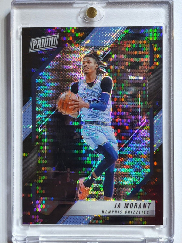 2022 Panini National Ja Morant #33 BLACK PULSAR /5 HOLO - Ready to Grade