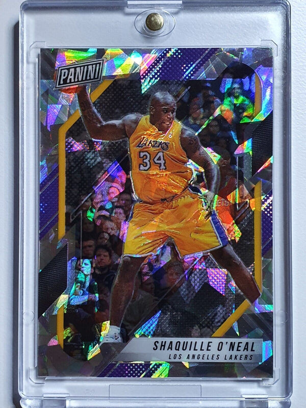 2022 Panini National Shaquille O'Neal #40 CRACKED ICE /99 Holo - Rare