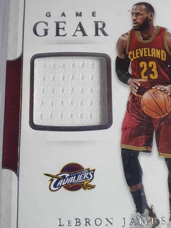 2016 National Treasures Lebron James #PATCH /99 Jersey - BGS 9 (POP 3)