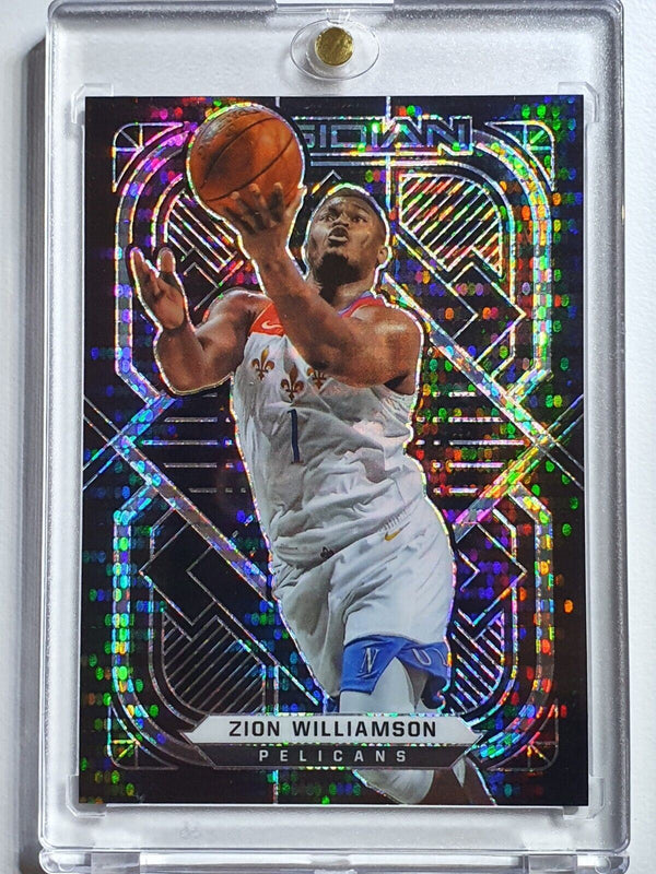 2020 Panini Obsidian Zion Williamson #117 PULSAR HOLO - Ready to Grade