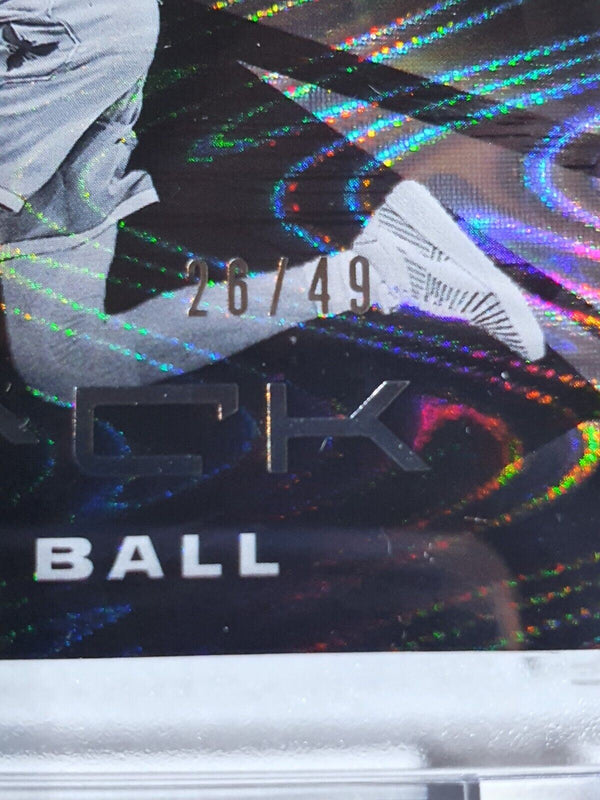 2020 Black LaMelo Ball Rookie #78 Variation SWIRLORAMA /49 Prizm - Rare