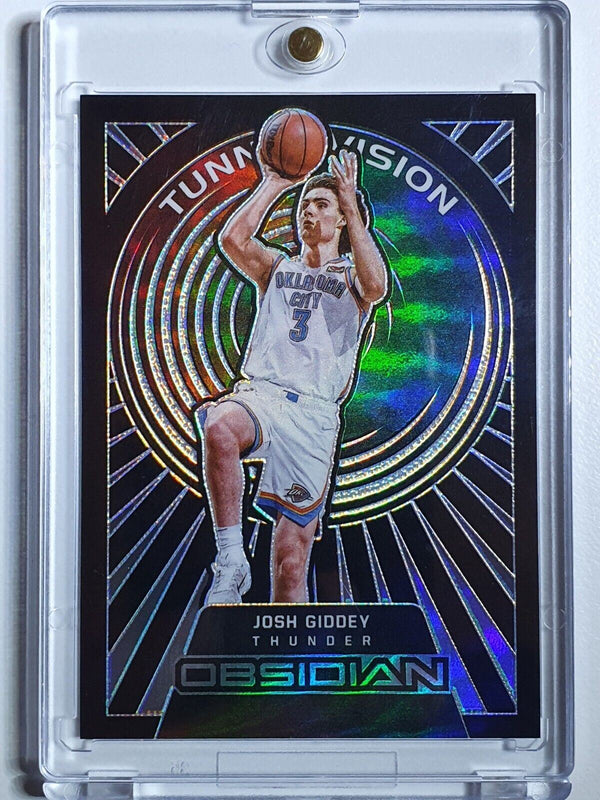 2021 Obsidian Josh Giddey Rookie #12 HOLO /99 Tunnel Vision - Ready to Grade