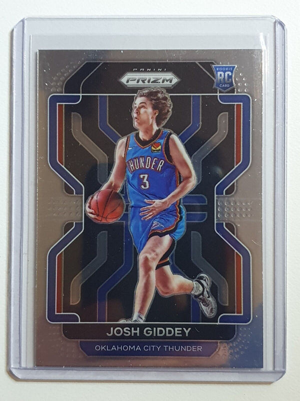 2021 Panini Prizm Josh Giddey Rookie Lot of 4 x Rookie Cards & Patch - Set