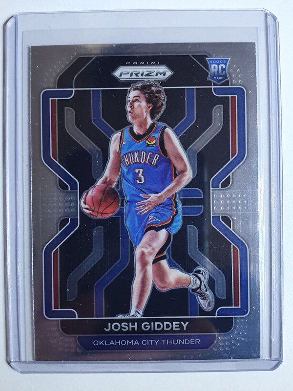 2021 Panini Prizm Josh Giddey LOT OF 2 Rookie #301 #4 RC - Ready to Grade