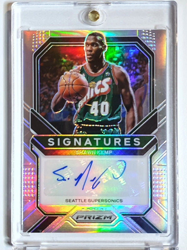 2020 Panini Prizm Shawn Kemp #AUTO SILVER Signatures - Ready to Grade