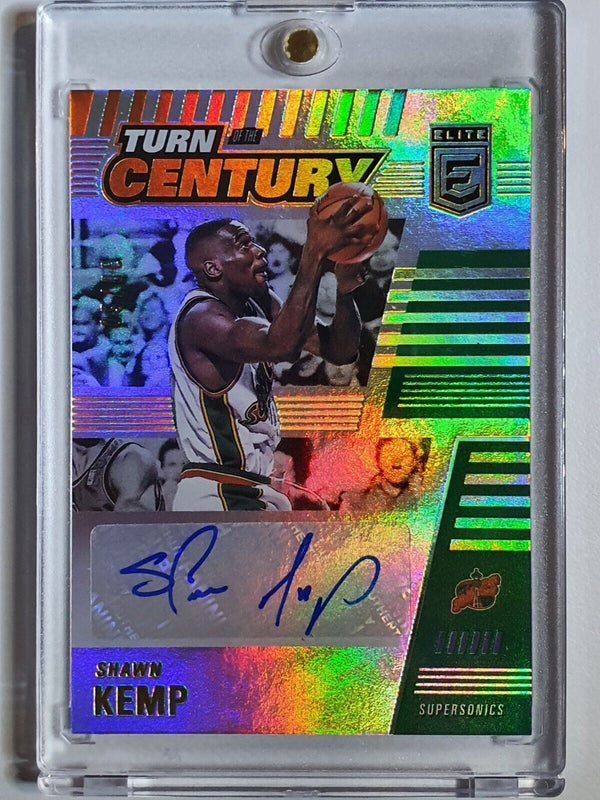 2020 Donruss Elite Shawn Kemp #AUTO /60 HOLO Turn of the Century - Rare