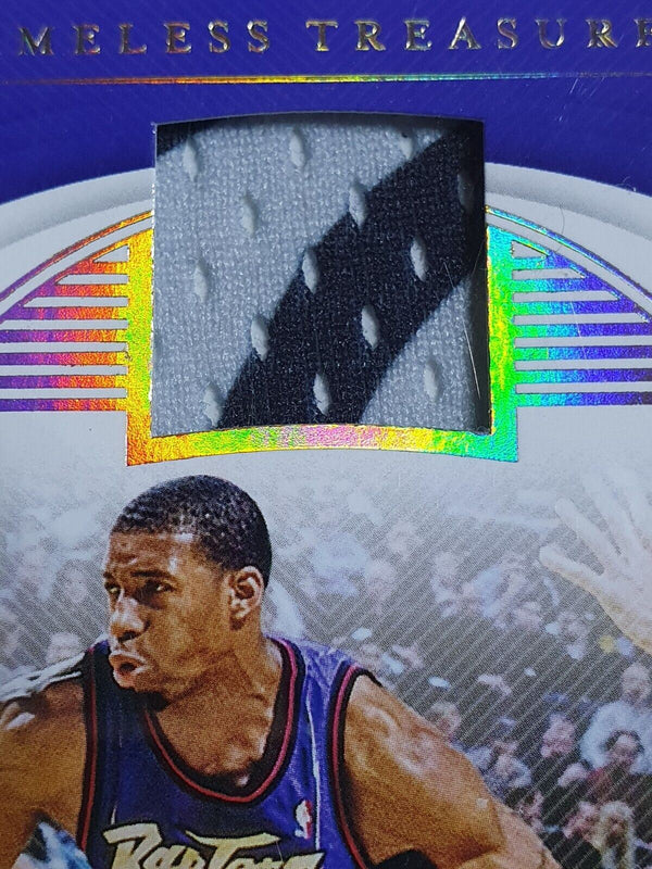 2019 National Treasures Tracy McGrady PRIME #PATCH /25 Game Worn Jersey - Rare