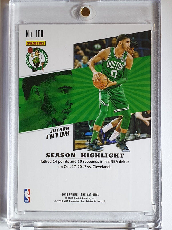 2018 Panini Jayson Tatum Rookie #52 COSMIC HOLO /399 SP RC - Ready to Grade