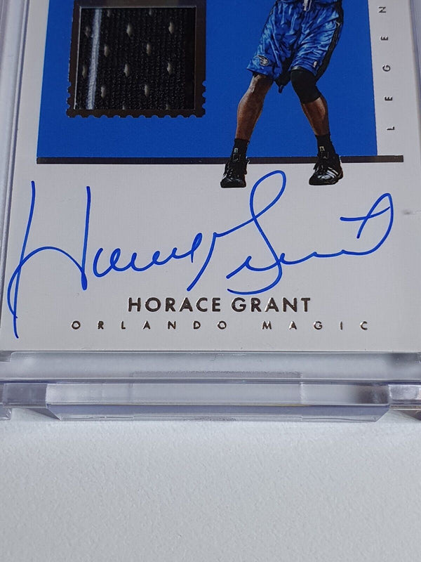 2018 Encased Horace Grant #PATCH AUTO /99 Game Worn Autograph - Rare