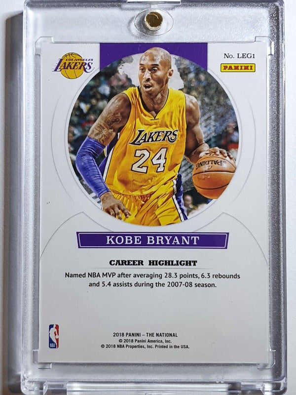 2018 Panini National Kobe Bryant MAGNETIC FUR /99 HOLO - Ready to Grade