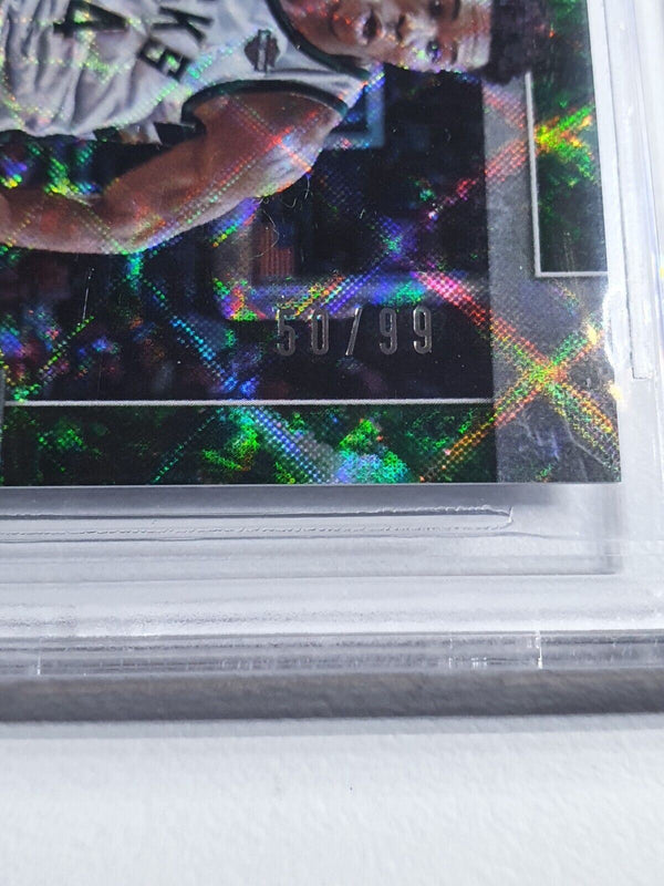 2019 Black Giannis Antetokounmpo #14 FUTURE FRAMES /99 Holo - BGS 9.5 (POP 1)