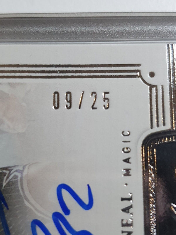 2020 Flawless Shaquille O'Neal AUTO SILVER /25 Enshrined Signatures - Rare