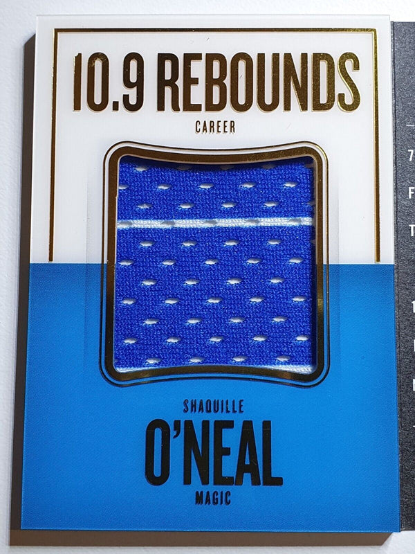 2015 Preferred Shaquille O'Neal #PATCH Booklet /75 Game Worn Jersey - Rare