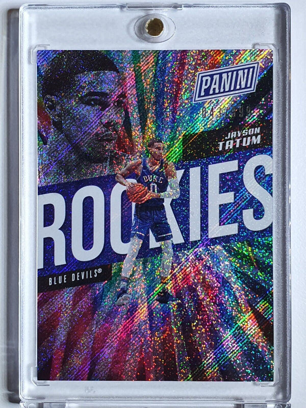 2018 Panini Jayson Tatum Rookie #100 COSMIC HOLO /399 SP RC - Ready to Grade