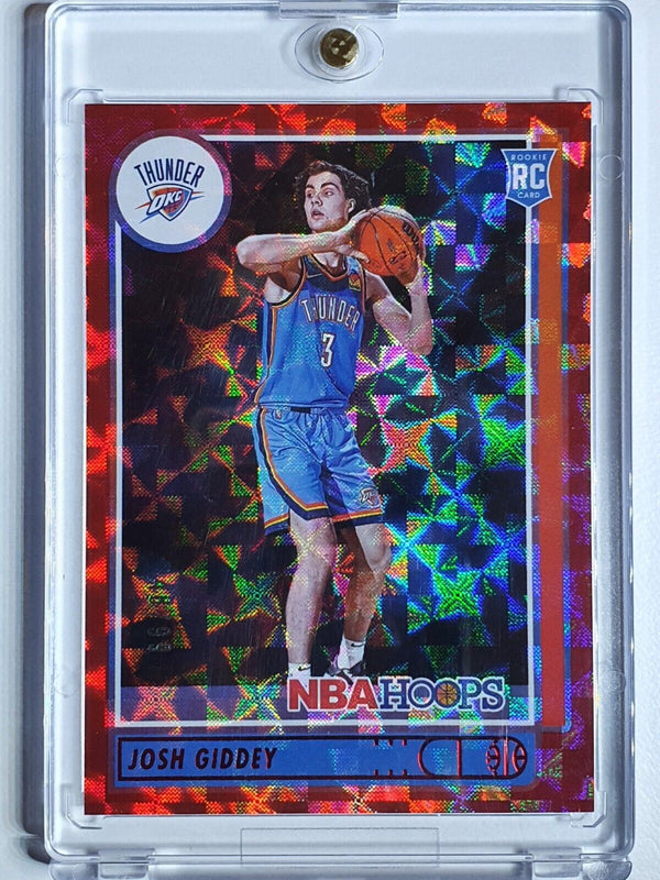 2021 NBA Hoops Josh Giddey Rookie #202 HYPER RED /99 RC - Ready to Grade