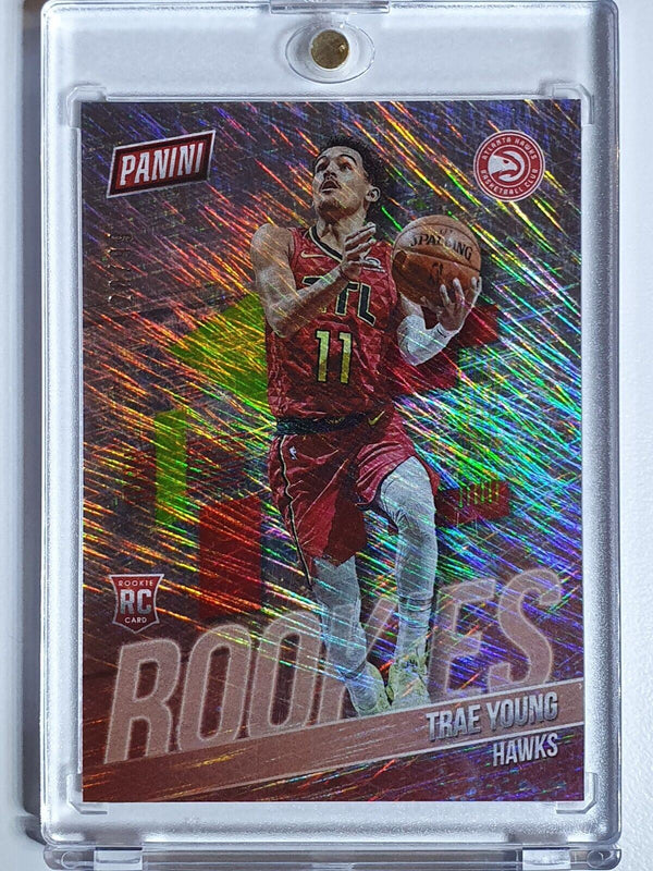 2019 Panini National Trae Young Rookie MAGNETIC FUR /99 RC - Rare