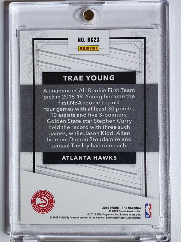 2019 Panini National Trae Young Rookie MAGNETIC FUR /99 RC - Rare