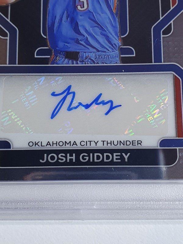 2021 Ppanini Prizm Josh Giddey AUTO Rookie Signatures - PSA 9 (POP 7)