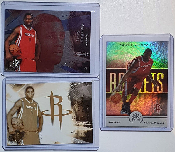 2004-05 Upper Deck Tracy McGrady #30 #35 Lot 3x - Ready to Grade