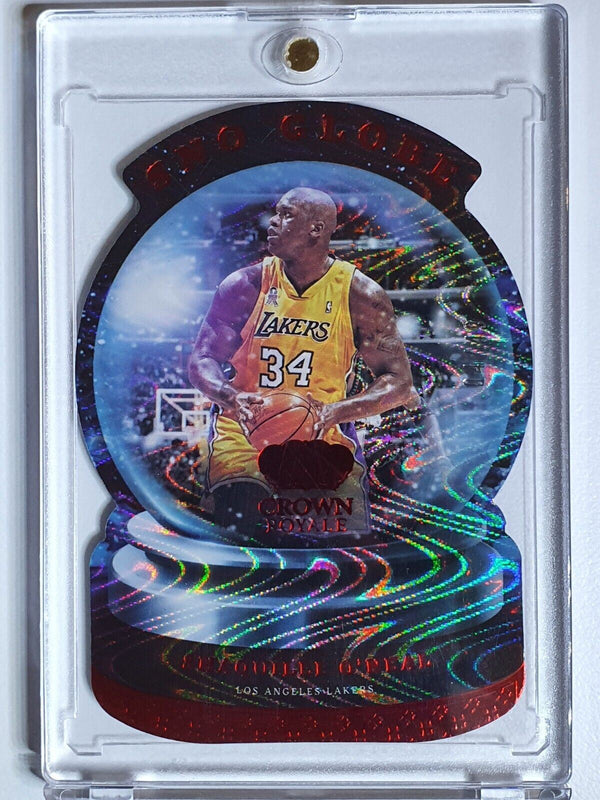 2021 Crown Royale Shaquille O'Neal #20 RED HOLO /49 Sno Globe - Ready to Grade