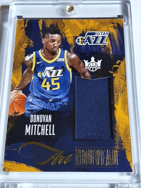 2017 Court Kings Donovan Mitchell Rookie #PATCH Game Worn Jersey - Rare