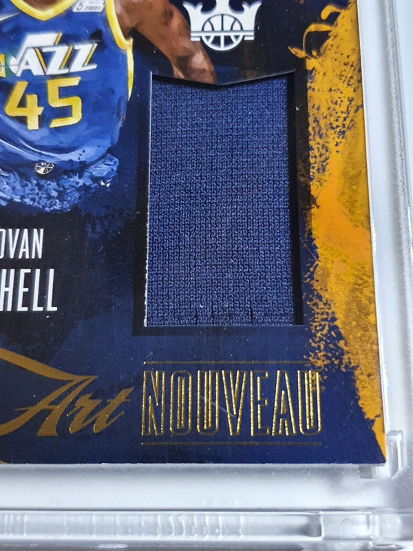 2017 Court Kings Donovan Mitchell Rookie #PATCH Game Worn Jersey - Rare