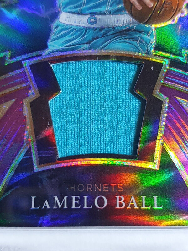 2020 Select LaMelo Ball Rookie #PATCH /99 PURPLE Sparks Jersey