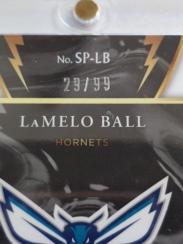 2020 Select LaMelo Ball Rookie #PATCH /99 PURPLE Sparks Jersey