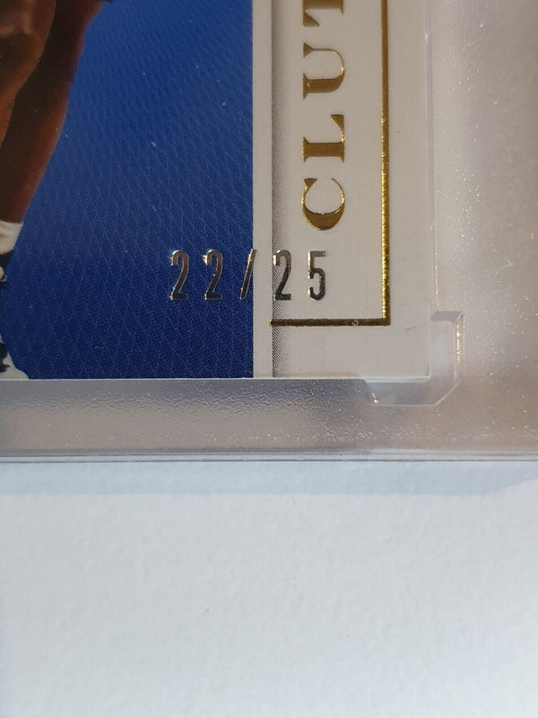 2015 National Treasures Shaquille O'Neal PATCH AUTO /25 Prime Jersey Swatch