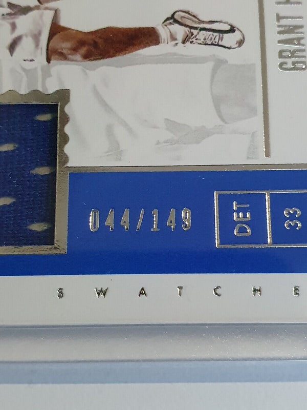 2019 Encased Grant Hill #PATCH /149 Game Worn Jersey - Ready to Grade