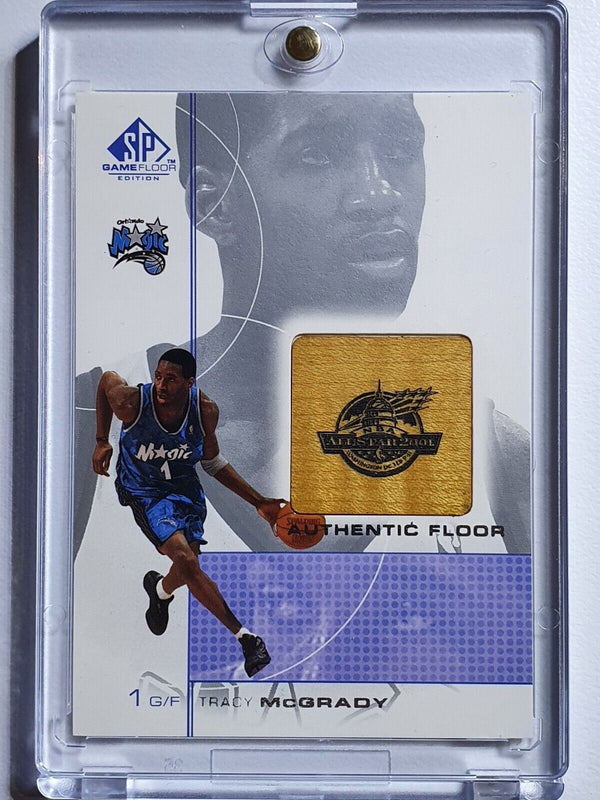 2001 Upper Deck SP Tracy McGrady #TM GAME FLOOR Magic - Rare Gem