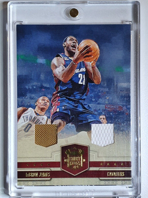 2009 Court Kings Lebron James #PATCH /149 DUAL Game Worn Jerseys - Rare