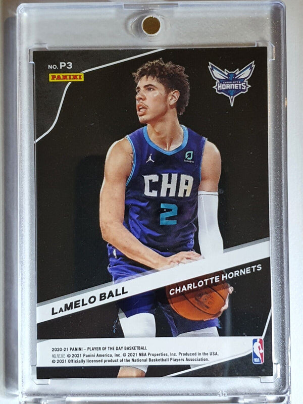 2020 Panini LaMelo Ball #P3 Player Of The Day /50 - Ready to Grade