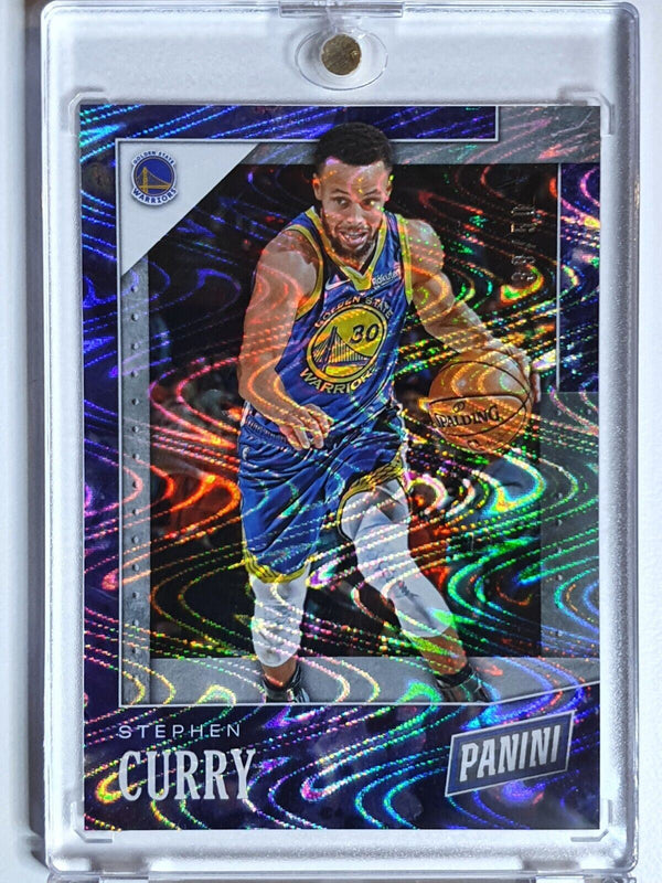 2019 Panini Stephen Curry #5 SWIRLORAMA /50 Holo - Ready for Grading