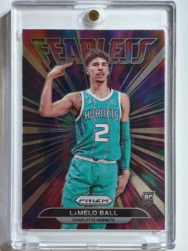 2021 Panini Prizm LaMelo Ball #11 Fearless - Ready to Grade